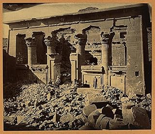 HistoricalFindings Photo: Temple of Kalabsha,Great Temple of Mandulis,Egypt,Ancient Talmis,1875