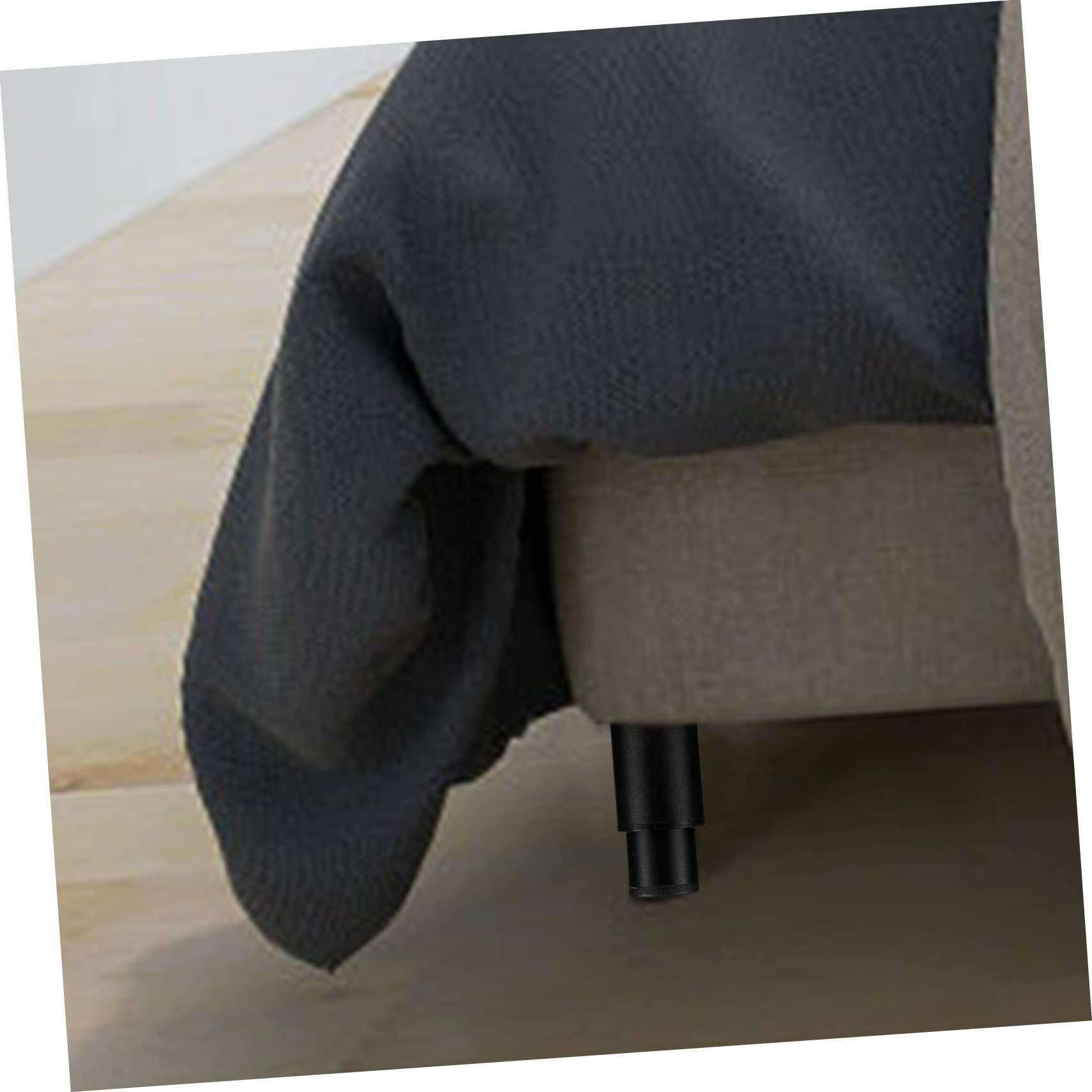 8 Piezas Patas Apoyo la Cama Listones Cama Repuesto Patas Los Muebles Patas Regulables para Muebles Patas para Muebles Regulables Patas Escritorio Soporte Cama/Negro*5Pcs/21 * 9 * 4Cm*5Pcs