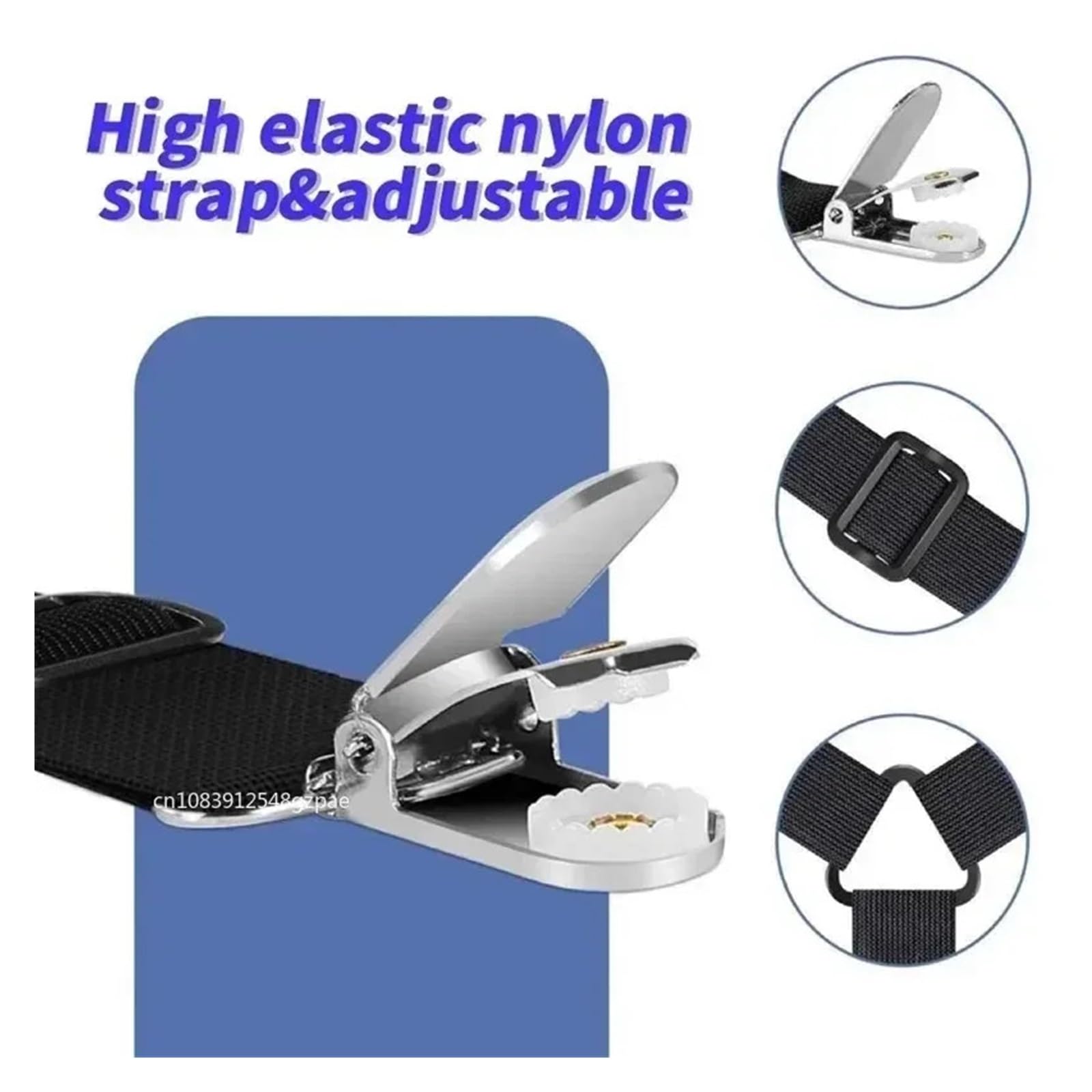 Cinghie di Fissaggio for Lenzuolo in Metallo ed Elastiche