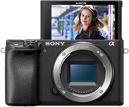 Miniatura 2 de Sony Alpha a6400 - Cámara digital sin espejo, color negro (solo cuerpo), kit de inicio + accesorios (tarjeta de memoria de 64 GB, luz LED, micrófono