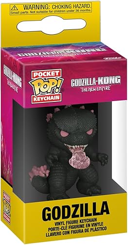 Miniatura 2 de Funko Pop! Llavero Godzilla X Kong: The New Empire - Godzilla - Godzilla - Llavero novedoso Godzilla Vs Kong - Mini figura coleccionable - Relleno
