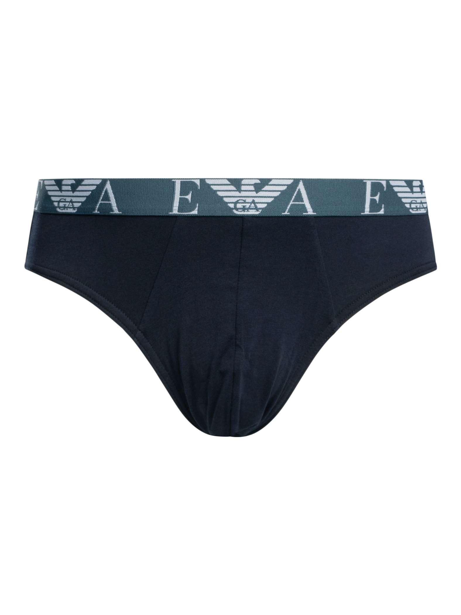 EMPORIO ARMANI Confezione da 3 Slip da Uomo, AR.Blu/AR.Blu/AR.Blu, XXL