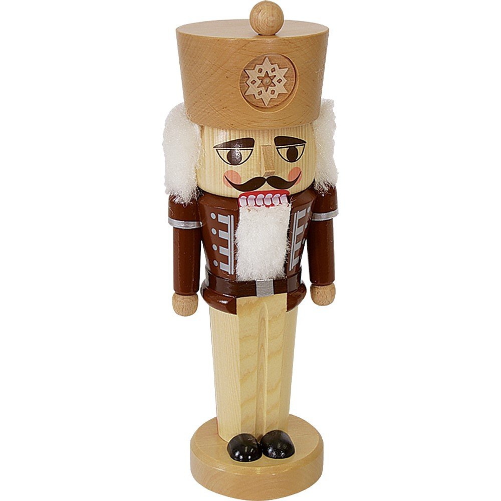 Casse-Noix Richard Glässer Seiffen en Bois Naturel - Figurine Traditionnelle Réf 01262
