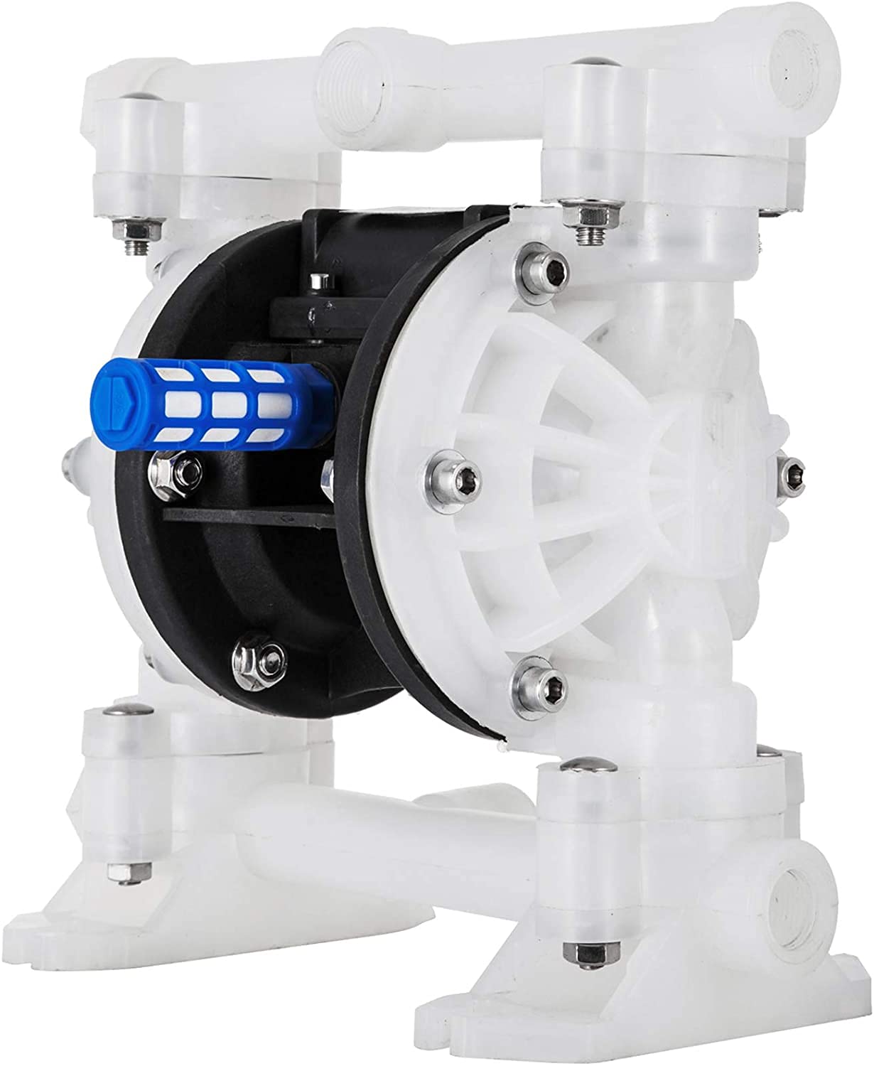 VEVOR Pompe à double membrane à air comprimé 2 m3/h, 5 kg, v0 air, parfaite pour l'eau, l'huile, la métallurgie, l'exploitation minière, le revêtement, la pression, la fabrication de papier