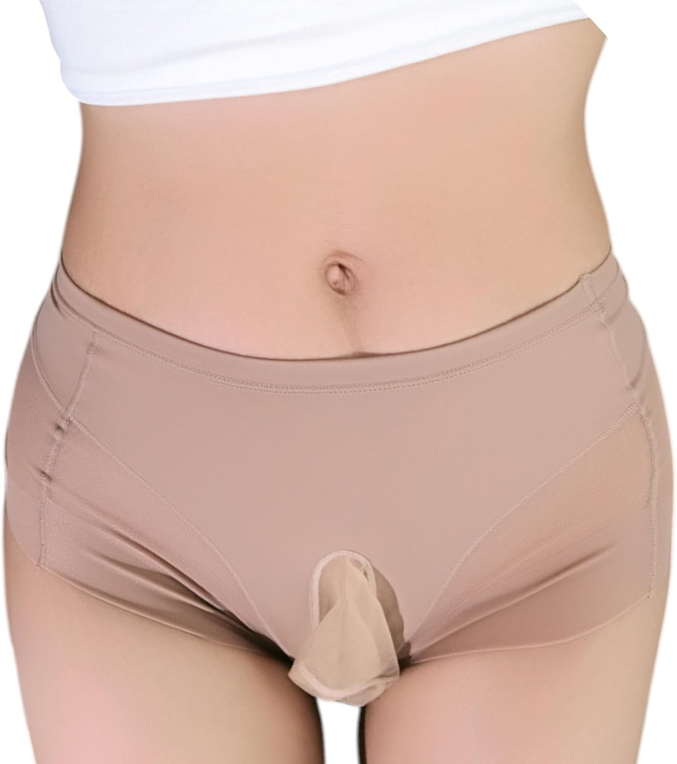 Sissy Clothes Panties Femboy Men Lingerie For Cross-dressers Trans Male Pouch MTF Panties Underwear Thongs Crossdressers