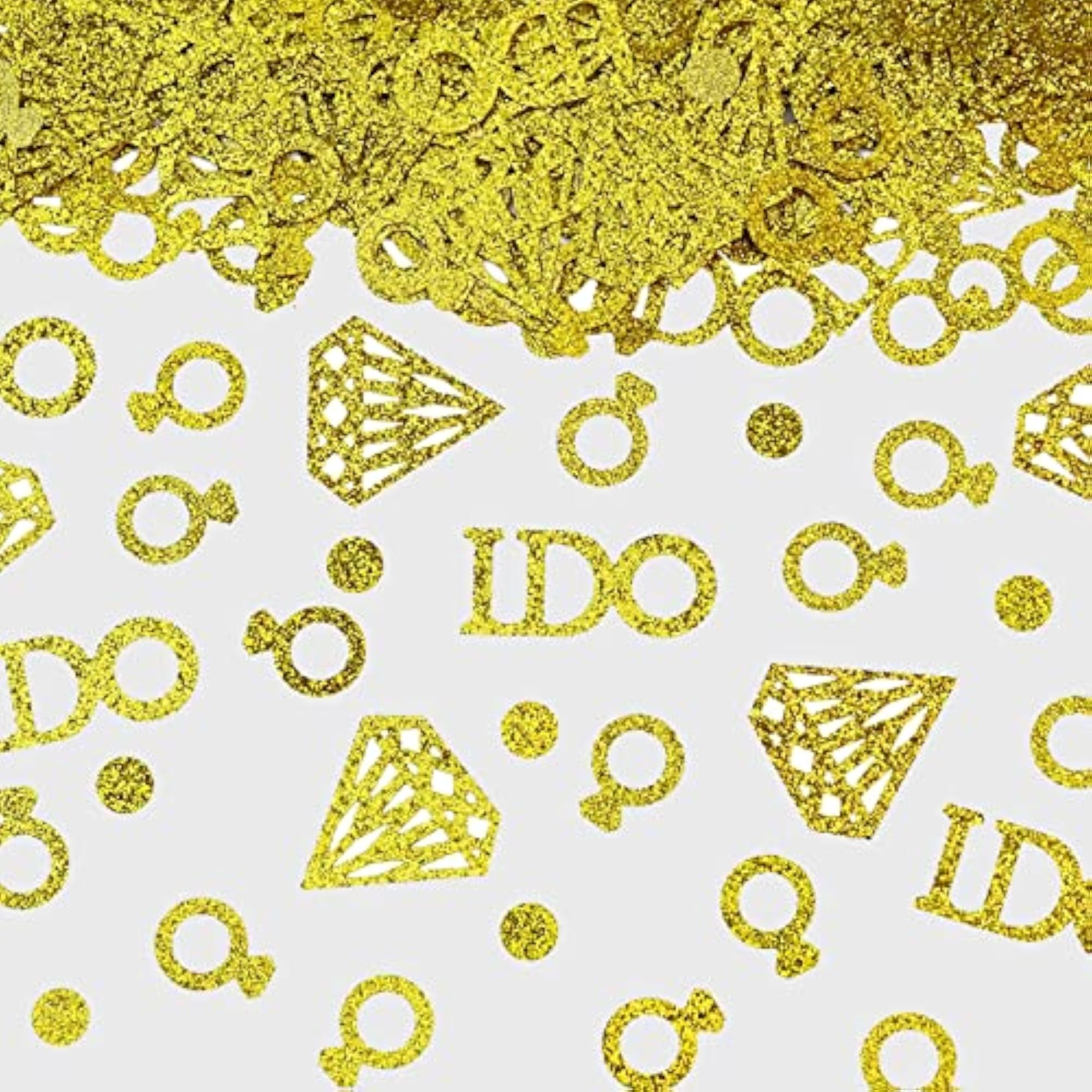 Confetti Diamond i Do Letter Shower Party for Wedding Table Decor