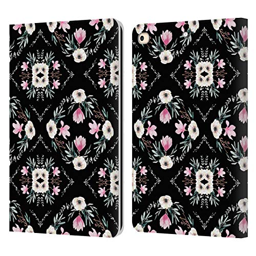 Housse iPad 9.7 Anis Illustration fleurie pour lire et travailler confortablement au café