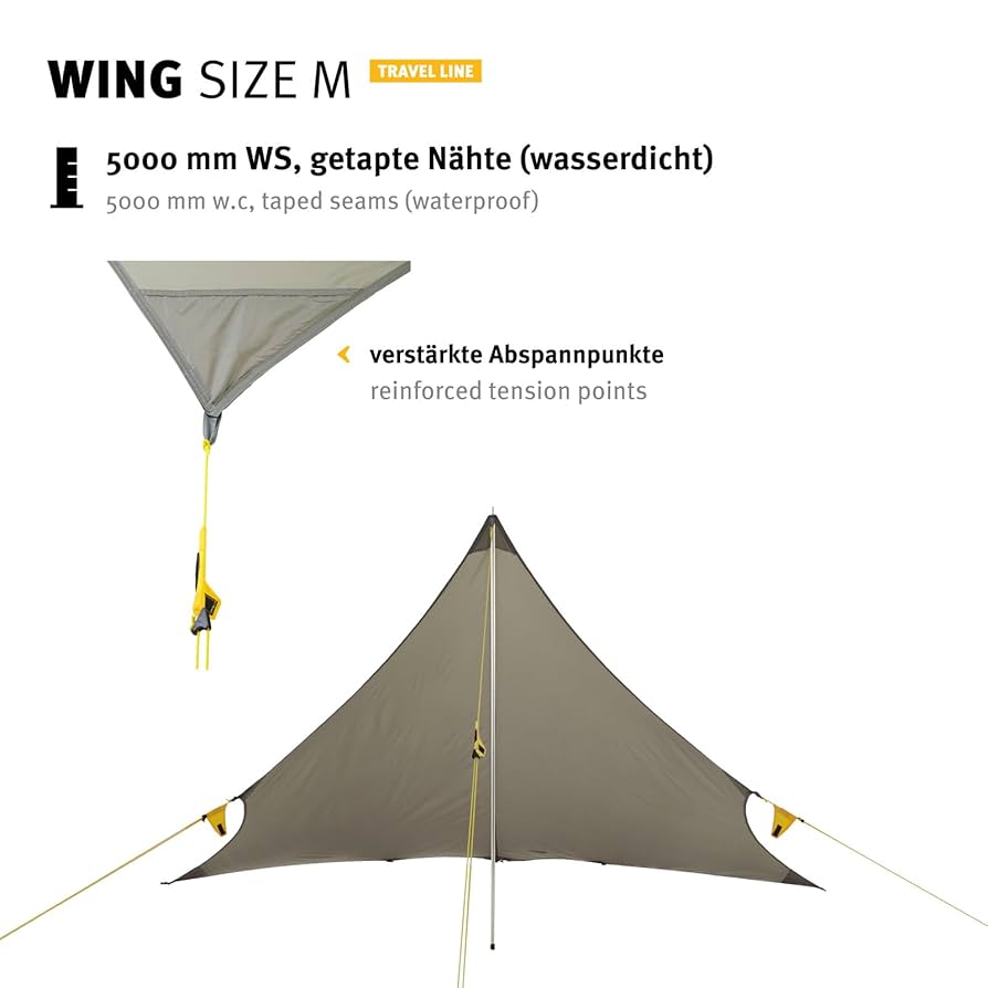 Wechsel Tents Wing Travel Line M ヴィクセルテント ウィング