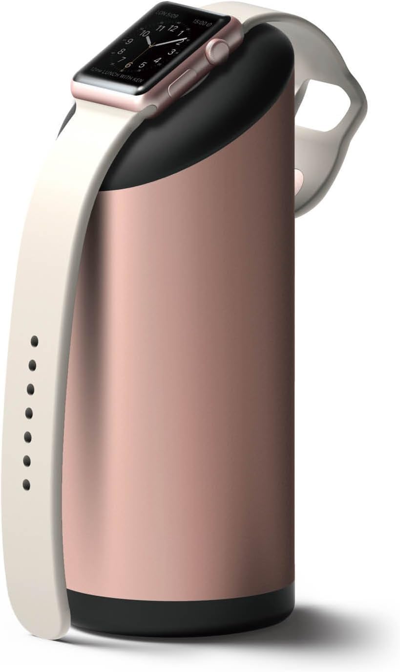 elago W Charging Stand Compatible with Apple Watch Series Ultra3/Ultra2/Ultra/11/10/9/8/7/6/5/4/3/2/1/SE3/SE2/SE1 (49mm, 46mm, 45mm, 44mm, 42mm, 41mm, 40mm, 38mm)