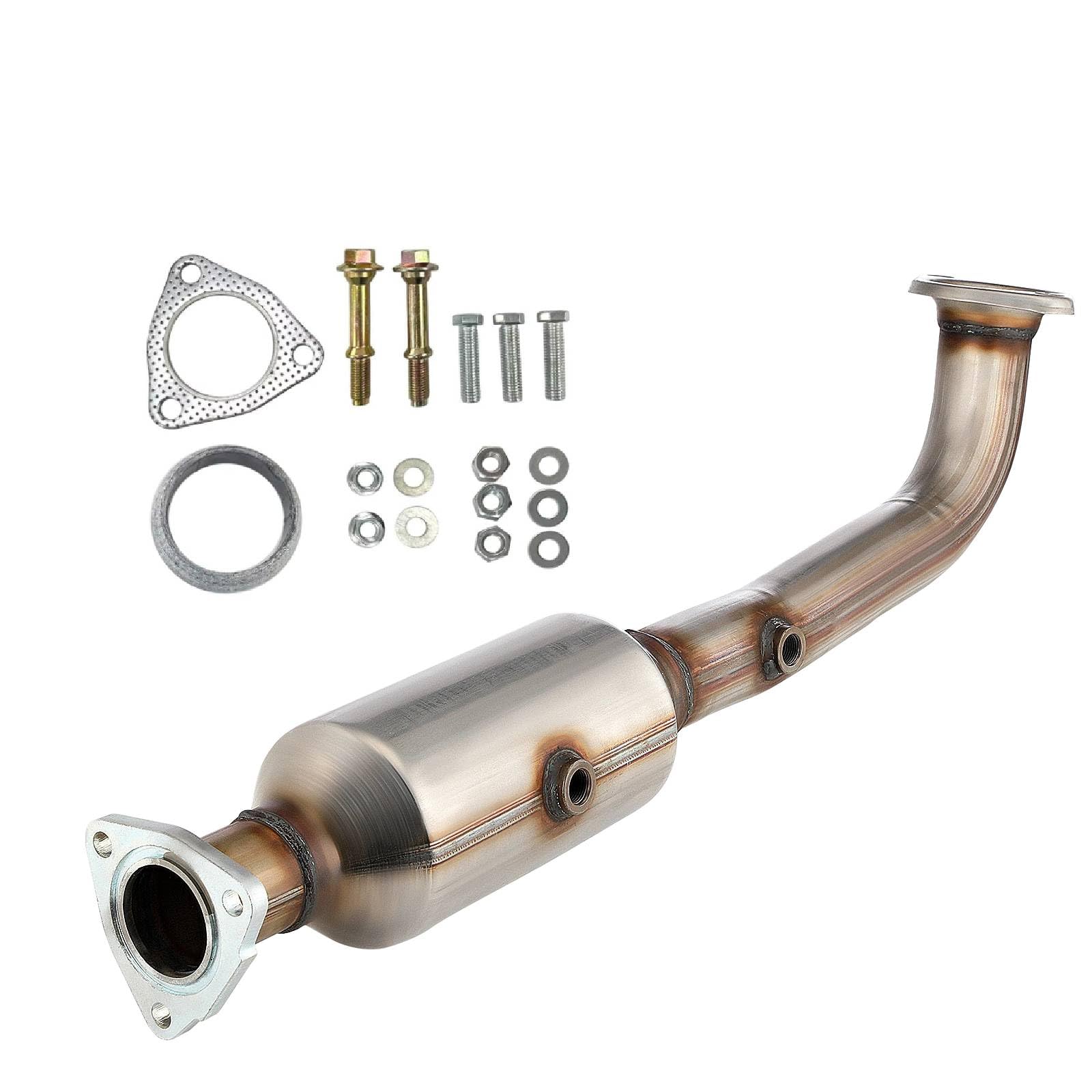 Anytek Center Catalytic Converter Direct-Fit Compatible with Honda CR-V CRV L4 2.4L 2007 2008 2009 Replace# 53782 642127 40668 096-1129 0961129 18160RZAA00 EPA Compliant