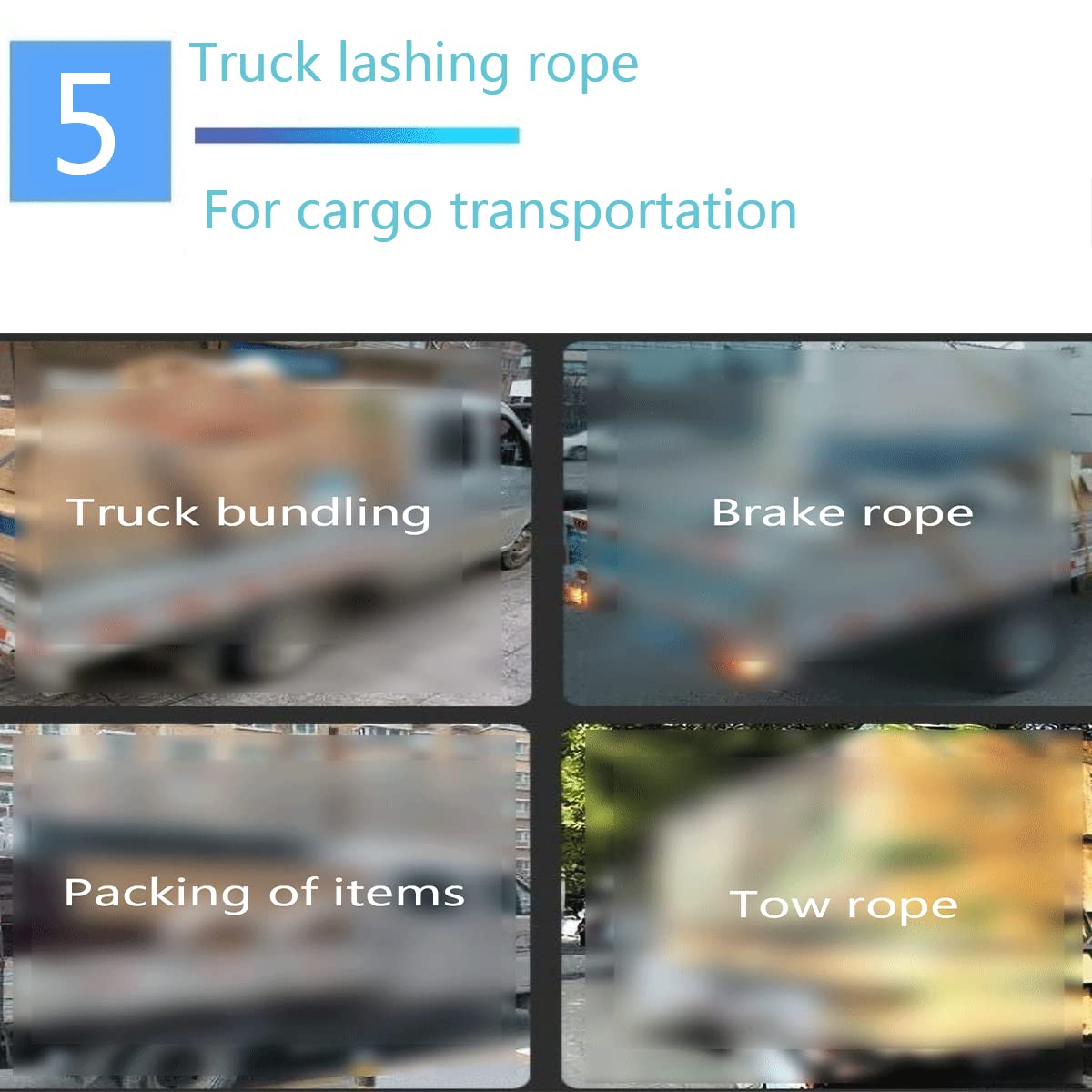 Sangle Déménagement Largeur 3,8 Cm D'épaisseur Sangle De Transport Multifonctionnelle sans Sangle De Traction Élastique,40 Meters