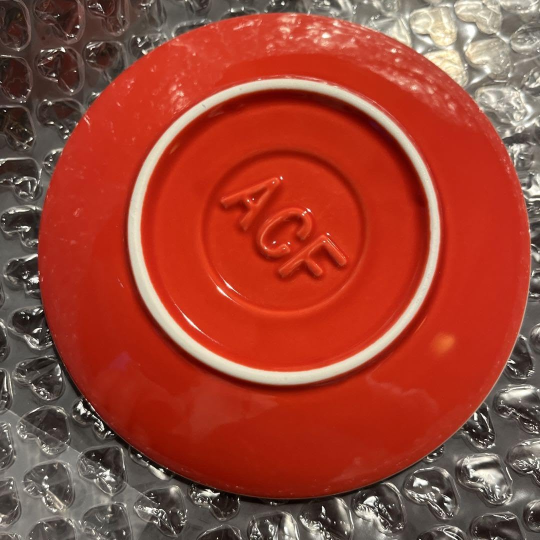 Amazon.co.jp: Drinking Glass ACF Espresso Cup & Saucer Red : Home