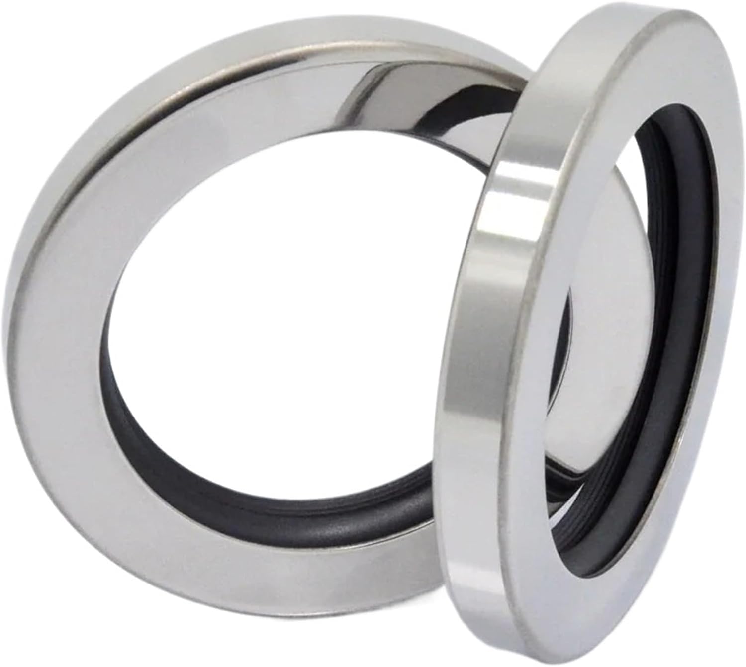 MAQJAPIIE 1pc 40 * 62 * 10 Lip Oil Seal Housing Single Lip and Dual Lip Screw Air Compressor Spare Parts(40x62x10 CDLCCWBK)