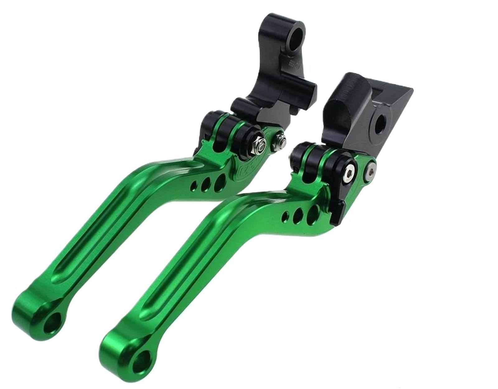 RLIMELOPGG Brake Clutch Levers for CB500F for CB-500F for CB-500 F for CB 500F for CB 500 F 2022 Motorcycle Short Long Brake Clutch Levers(Short Green)
