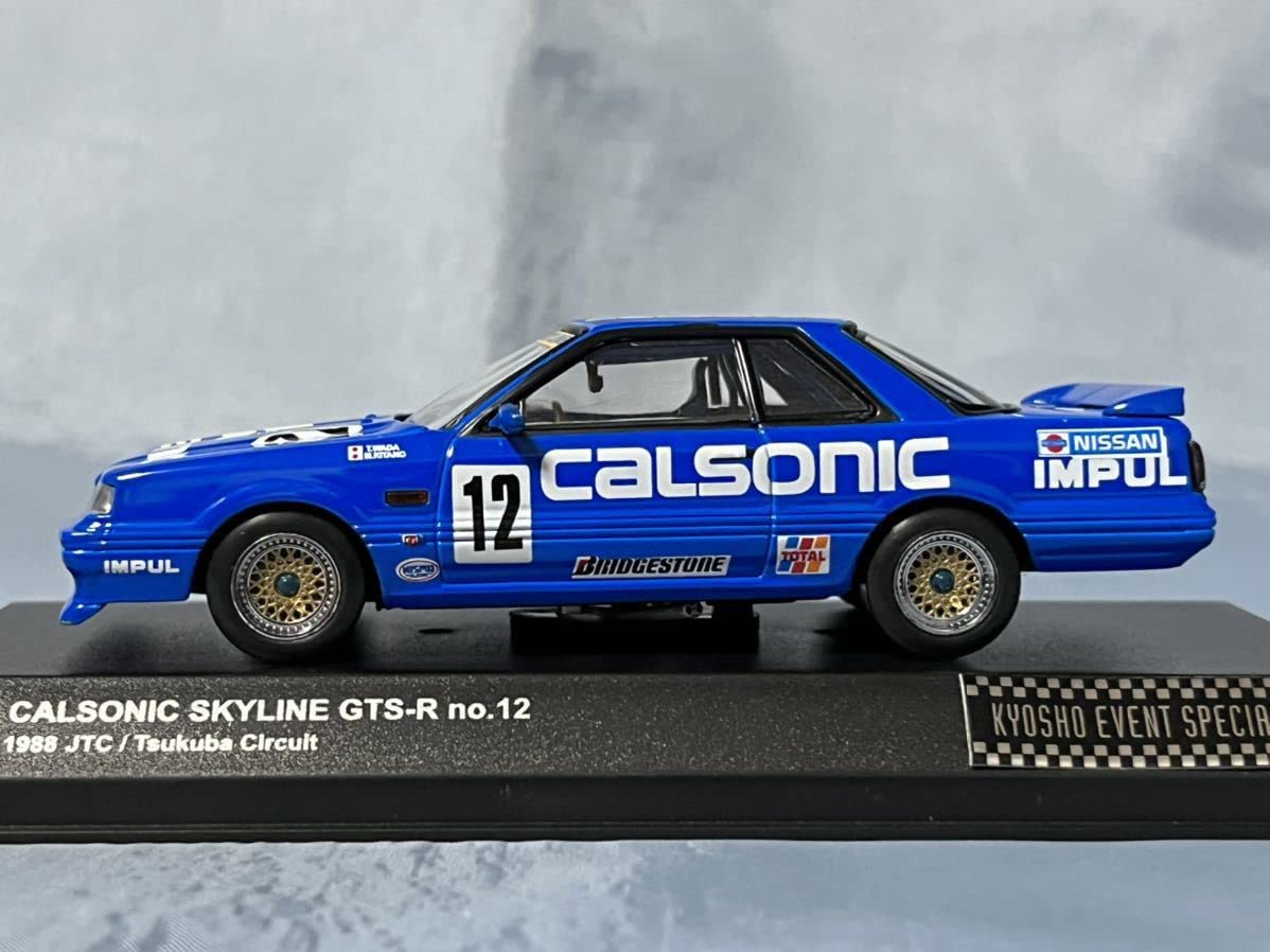 京商　1/43 カルソニック日産スカイラインGTS-R No.12 1988筑波 Amazon | イベント限定品 京商製 カルソニック スカイライン GTS-R #12