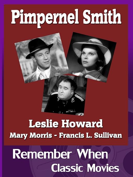 Pimpernel Smith 1941 Amazon.in Leslie Howard, Francis L. Sullivan