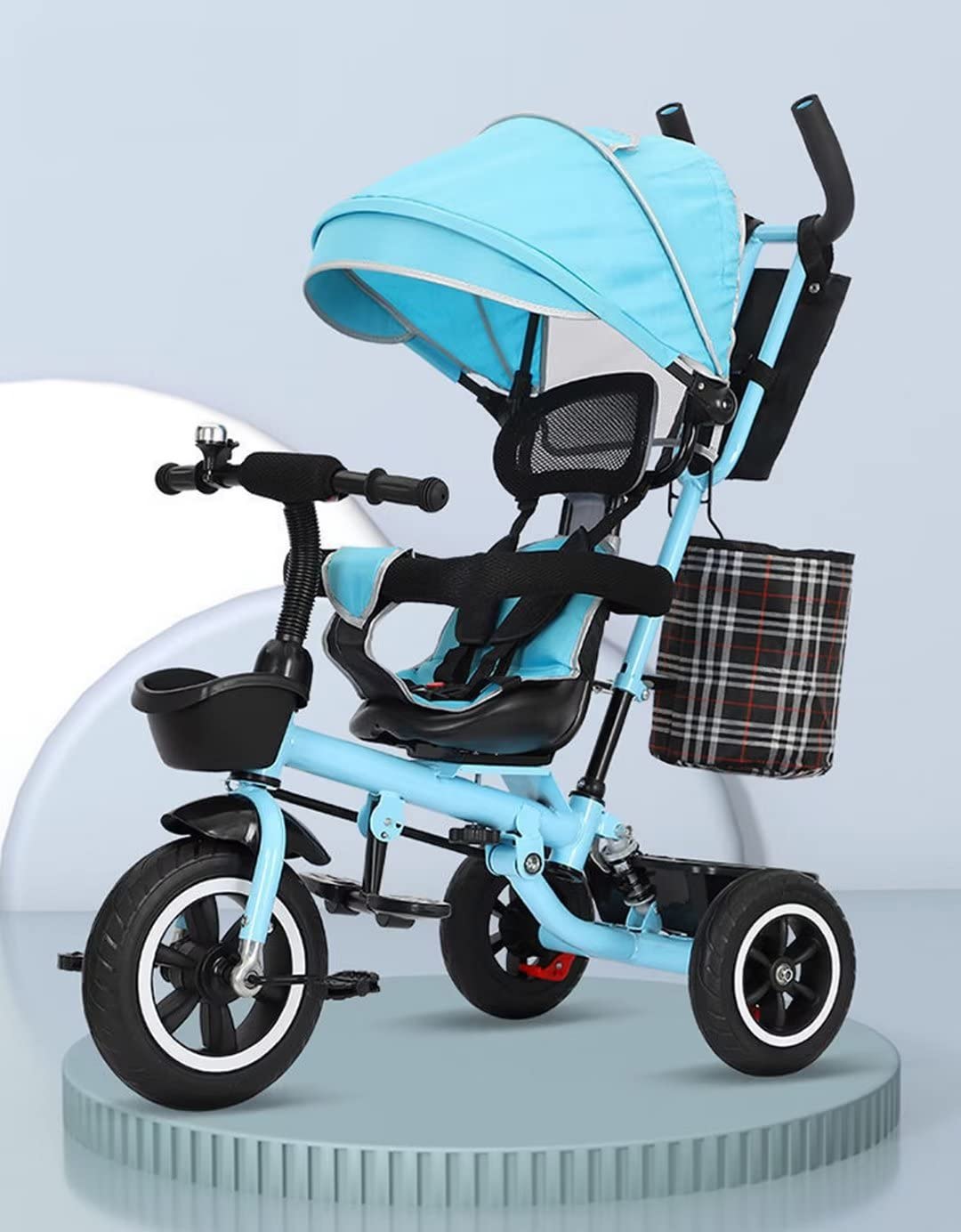 4 in 1 Toddlers Strollers pram for Age 18 Months to 5 Years
