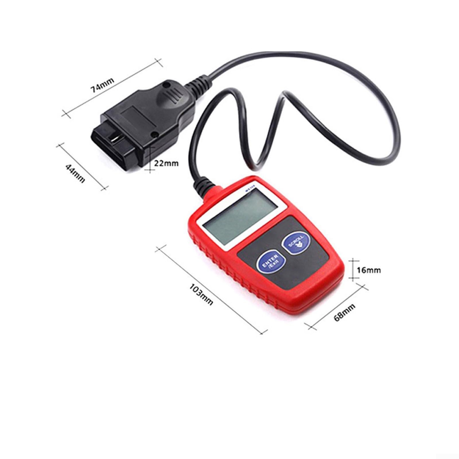 Strumento diagnostico automobilistico per scanner MS 309 OBD, legge e cancella DTC, codici in sospeso, dati di visualizzazione, stato di prontezza I/M