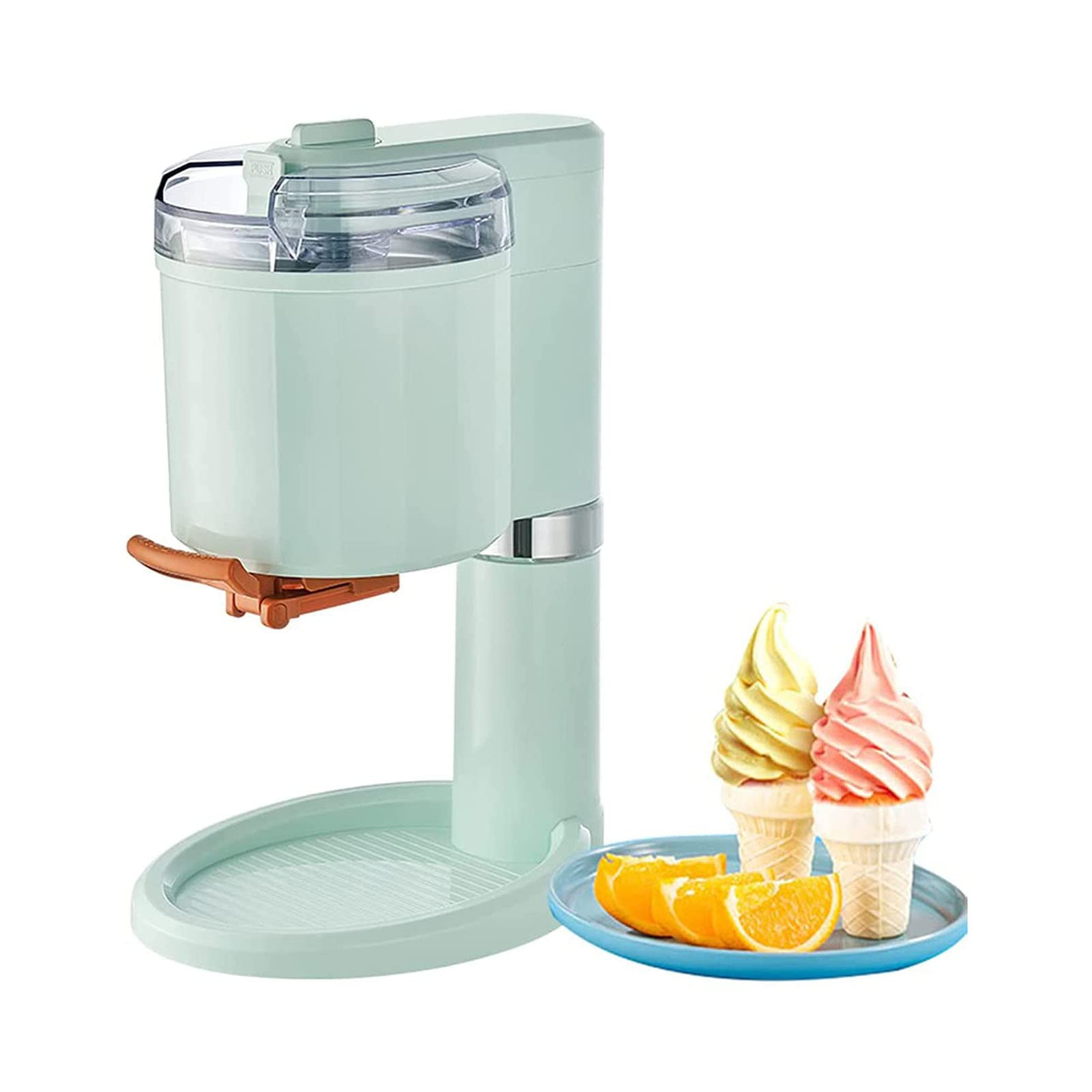 Machine à desserts glacés pour la maison, machine à crème glacée à la maison, mini fruits automatiques à servir soi-même, machine à crème glacée délicieuse pour la cuisine de bricolage à la maison,