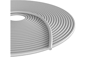 1/4" Diameter X 16.4' Length Gray Concrete Joint Filler Strips