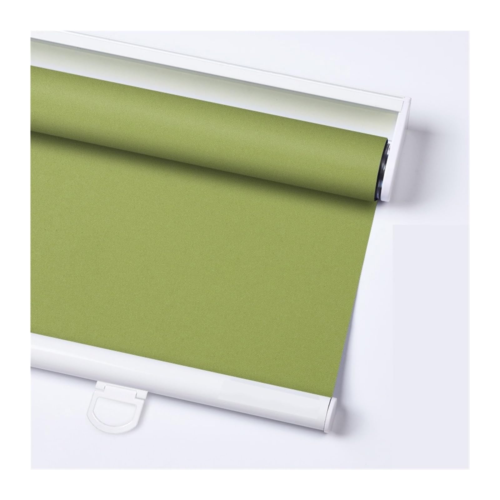 Store occultant fenêtre sans fil vert pour l'intimité du bureau et de la chambre