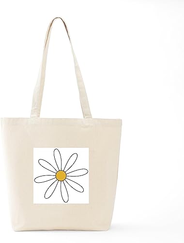 Vista 73 de CafePress Daisies - Bolsa de lona natural, estilo victoriano, vintage, reutilizable, bolsa de compras