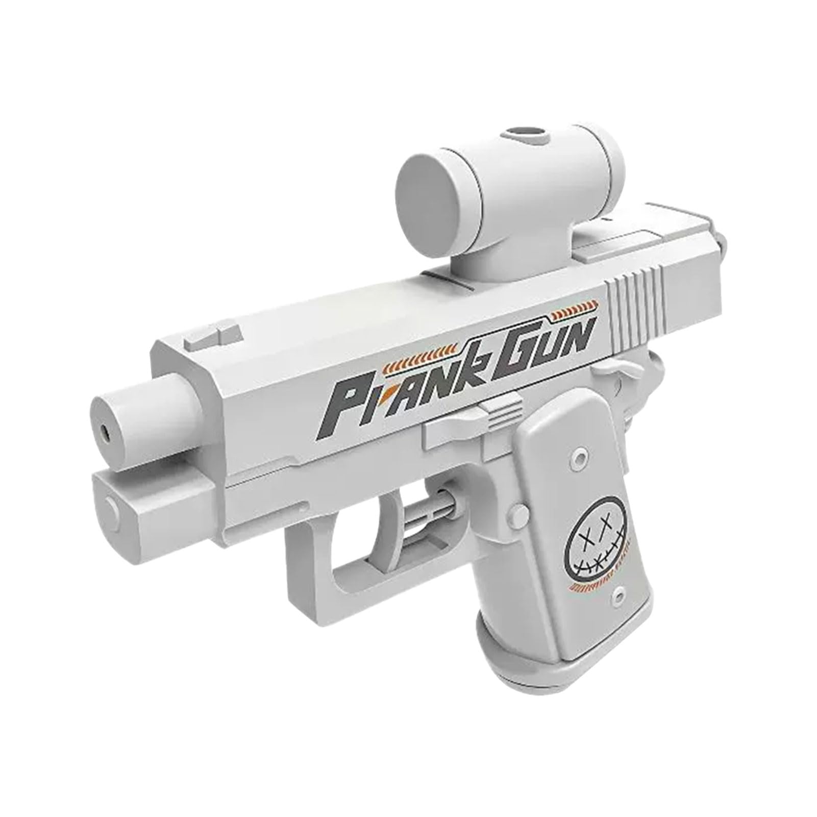 Prank Water Gun, Reverse Water Gun, Funny Two-Way Squirt Gun, Prank Trick Game Summer Toy Hilarious Gift for Parties Friend Summer Fun (White)