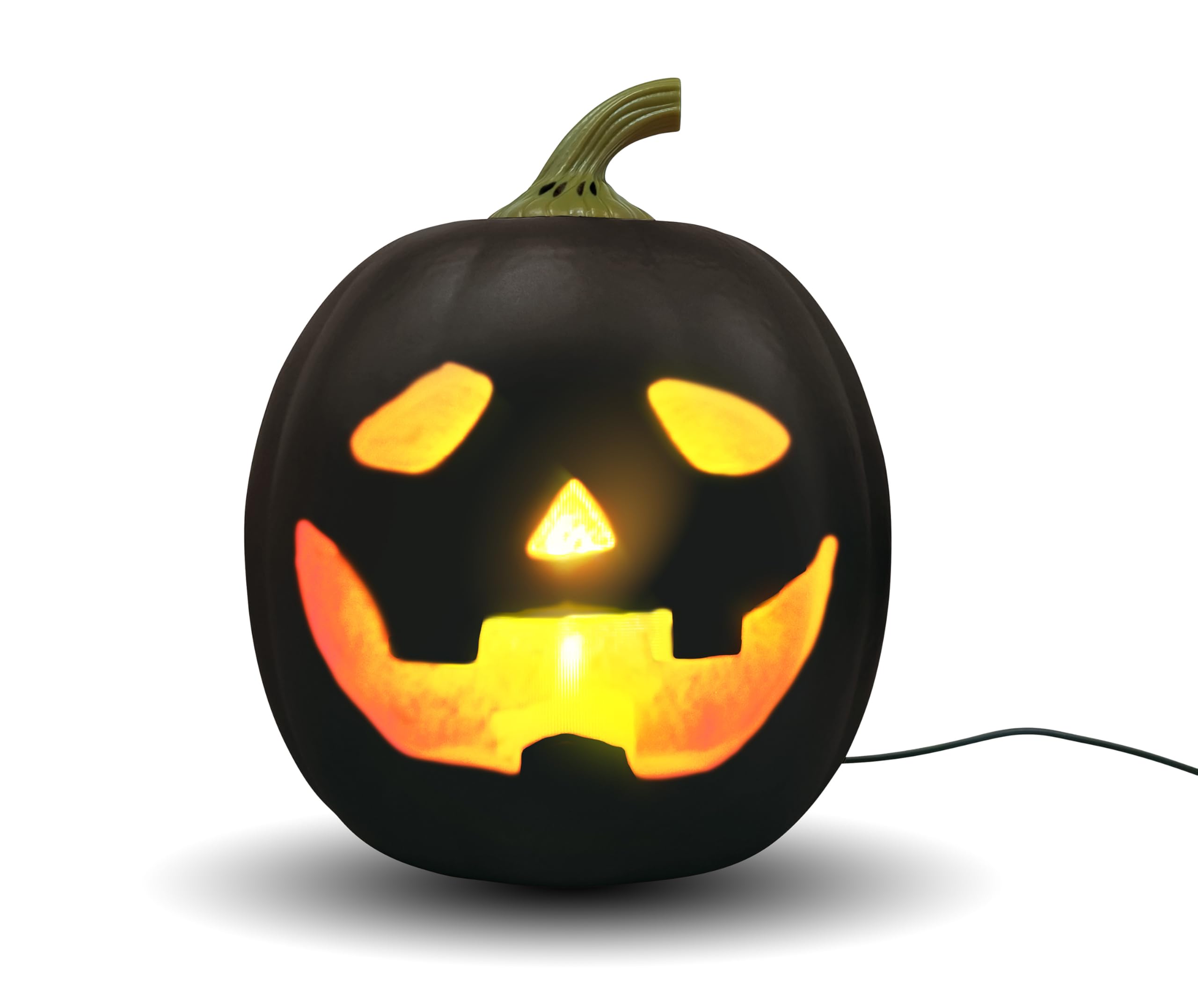 Photo 1 of ANIMAT3D Jabberin' Jack Talking Pumpkin with Video Projector - 12 Inch Black