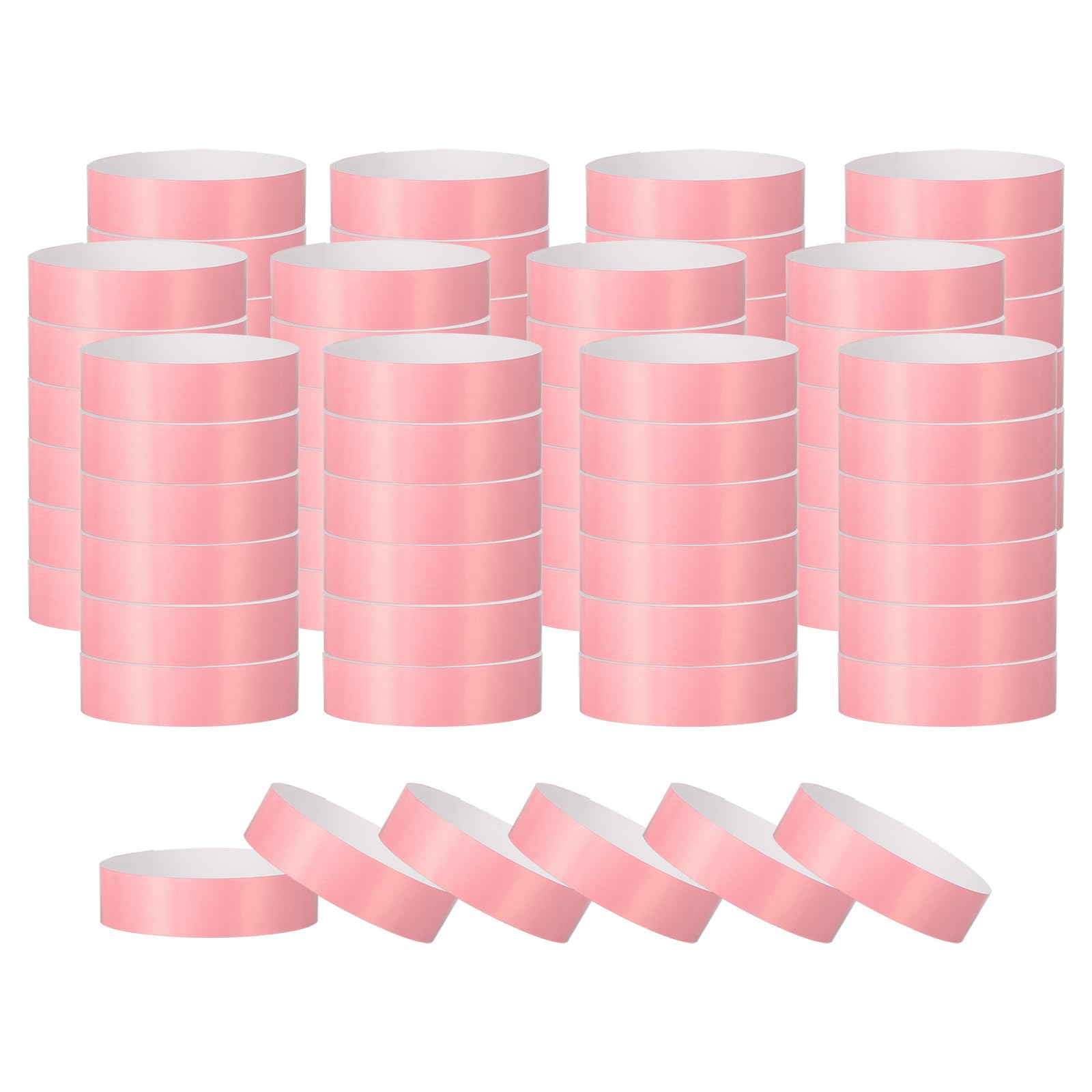 PATIKIL Paper Wristbands for Events 500 Pack Neon Party Wrist Bands