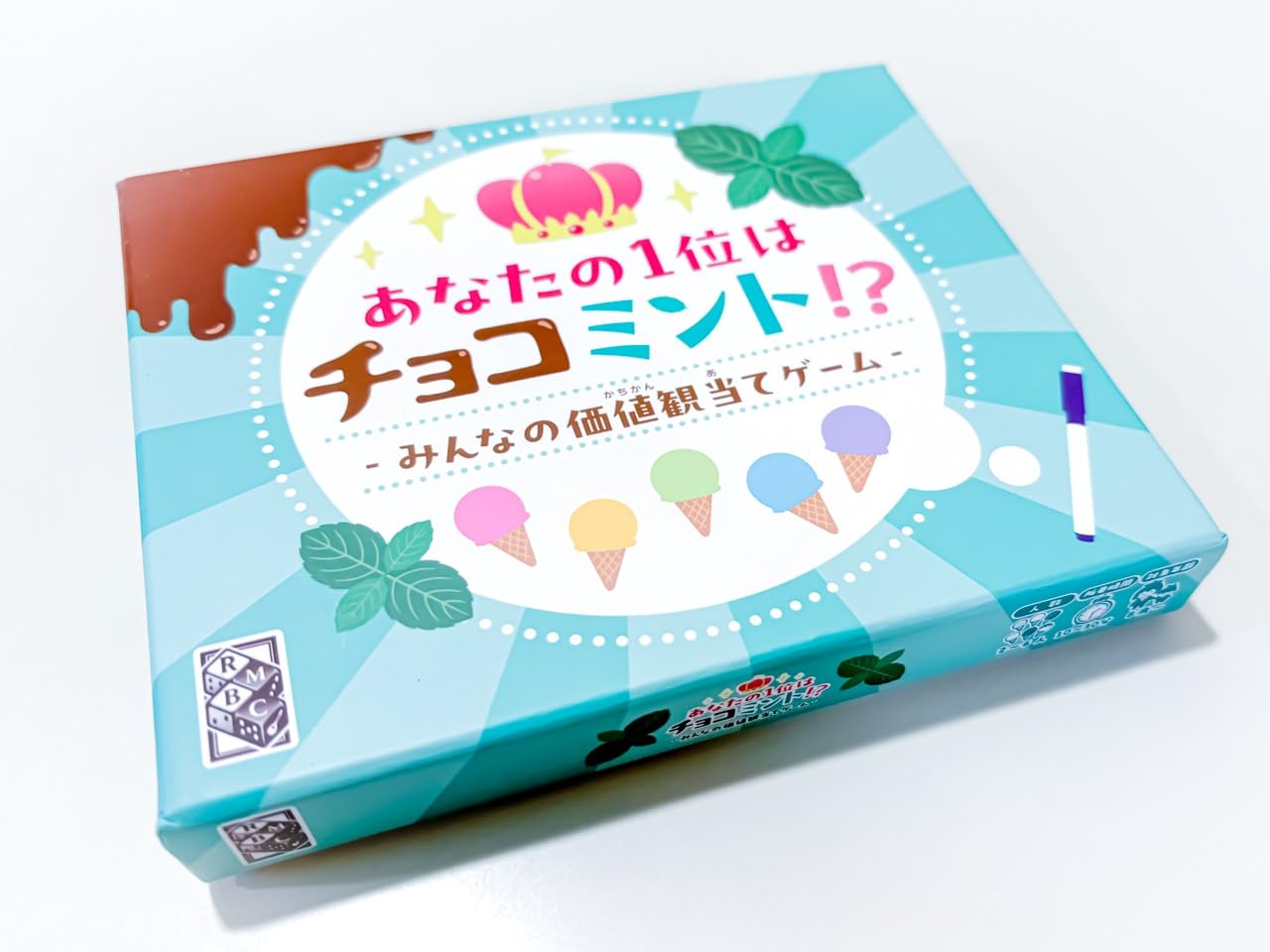 【極美品・箱説あり】iida INFOMBAR A01 チョコミント Amazon | あなたの はチョコミント!? -みんなの価値観当てゲーム-[RMBC