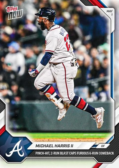 Michael Harris II 2026 Topps Now - 151 Atlanta Braves