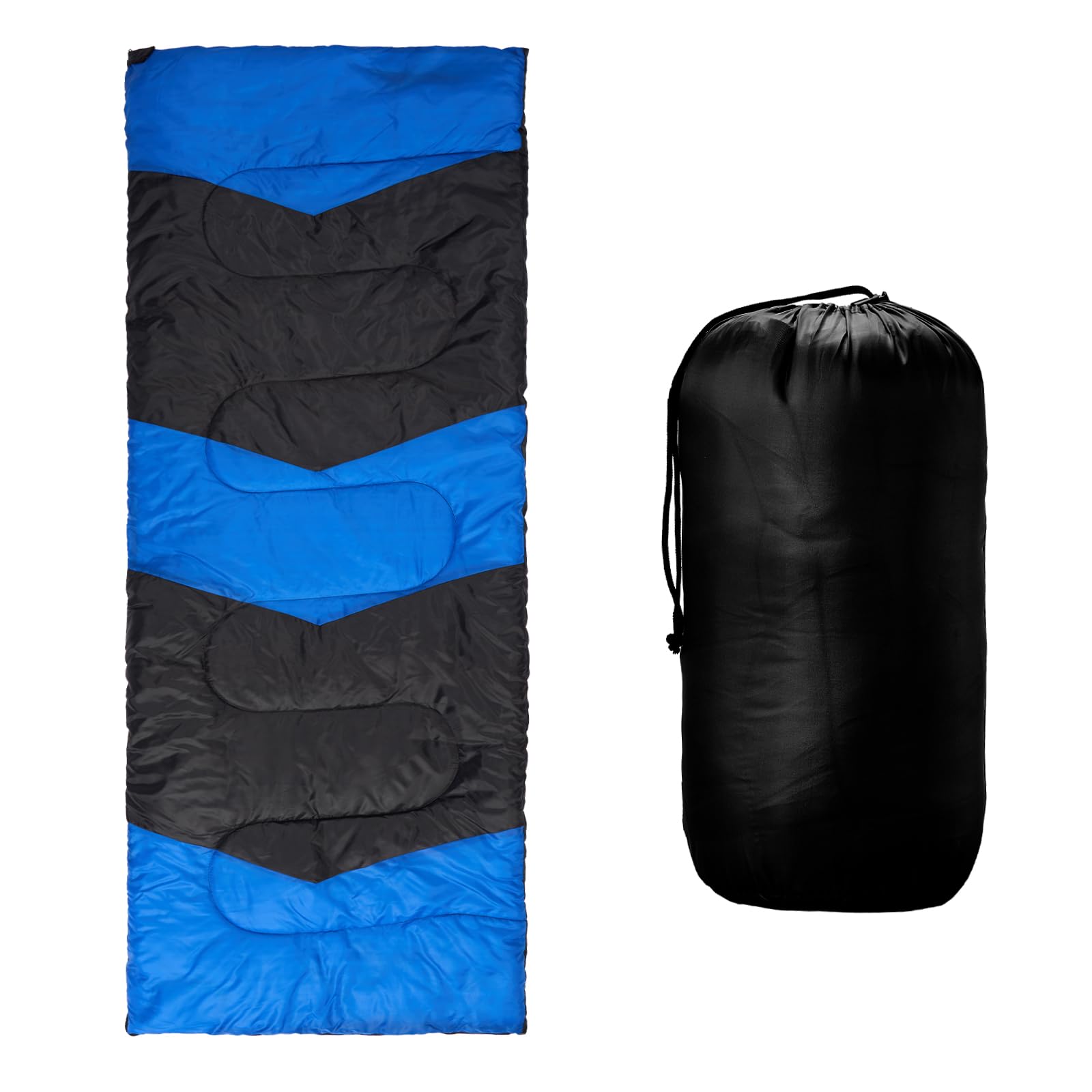 Lightweight Portable Camping Sleeping Bag for Adults Waterproof Compact Envelope Sleeping Bag Cold Warm Weather Camp Sleep Bags