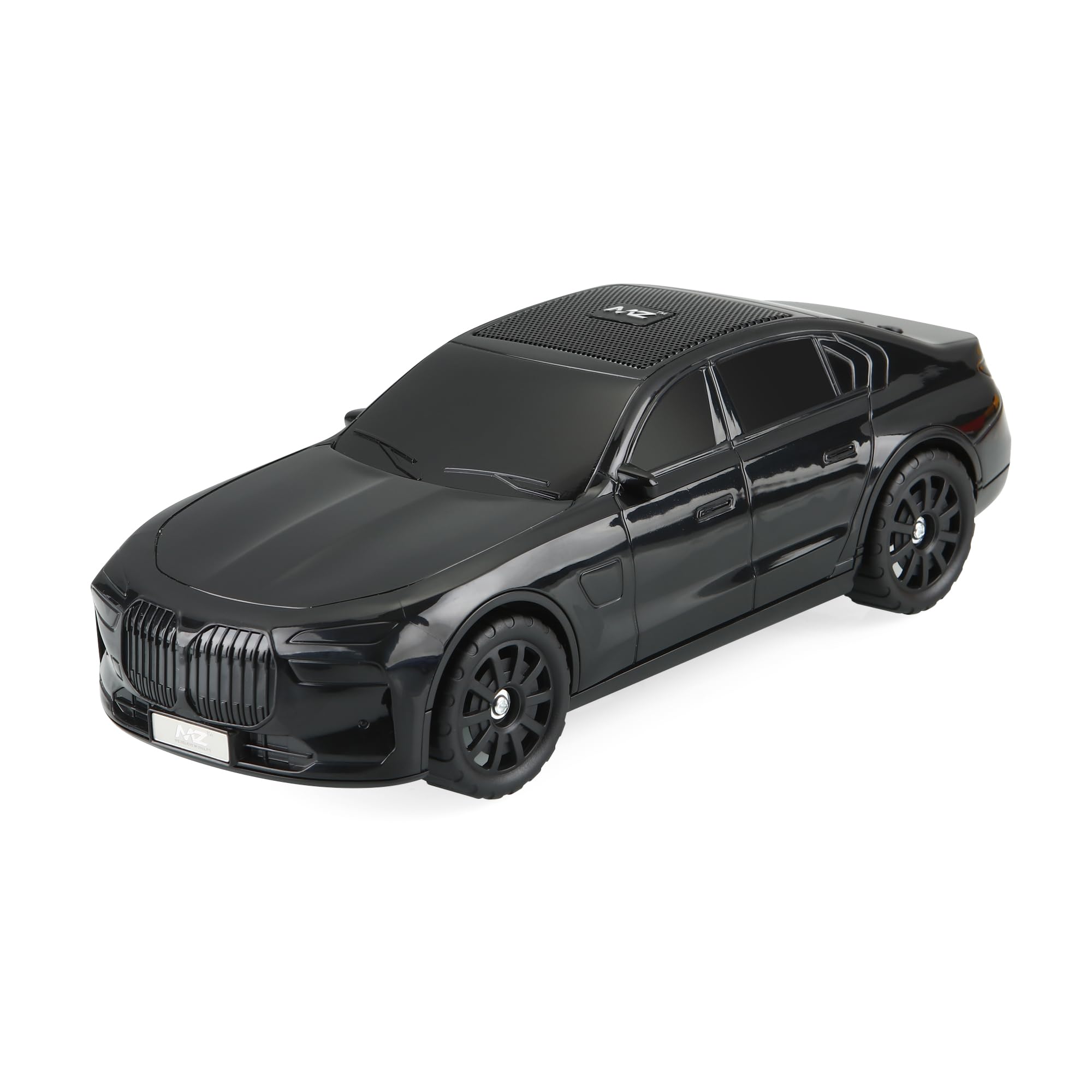 MZ F2 Portable Bluetooth Speaker | Dynamic Thunder High Sound Quality & High Bass with 7 LED Modes Auto Series Stereo Channel (Black)