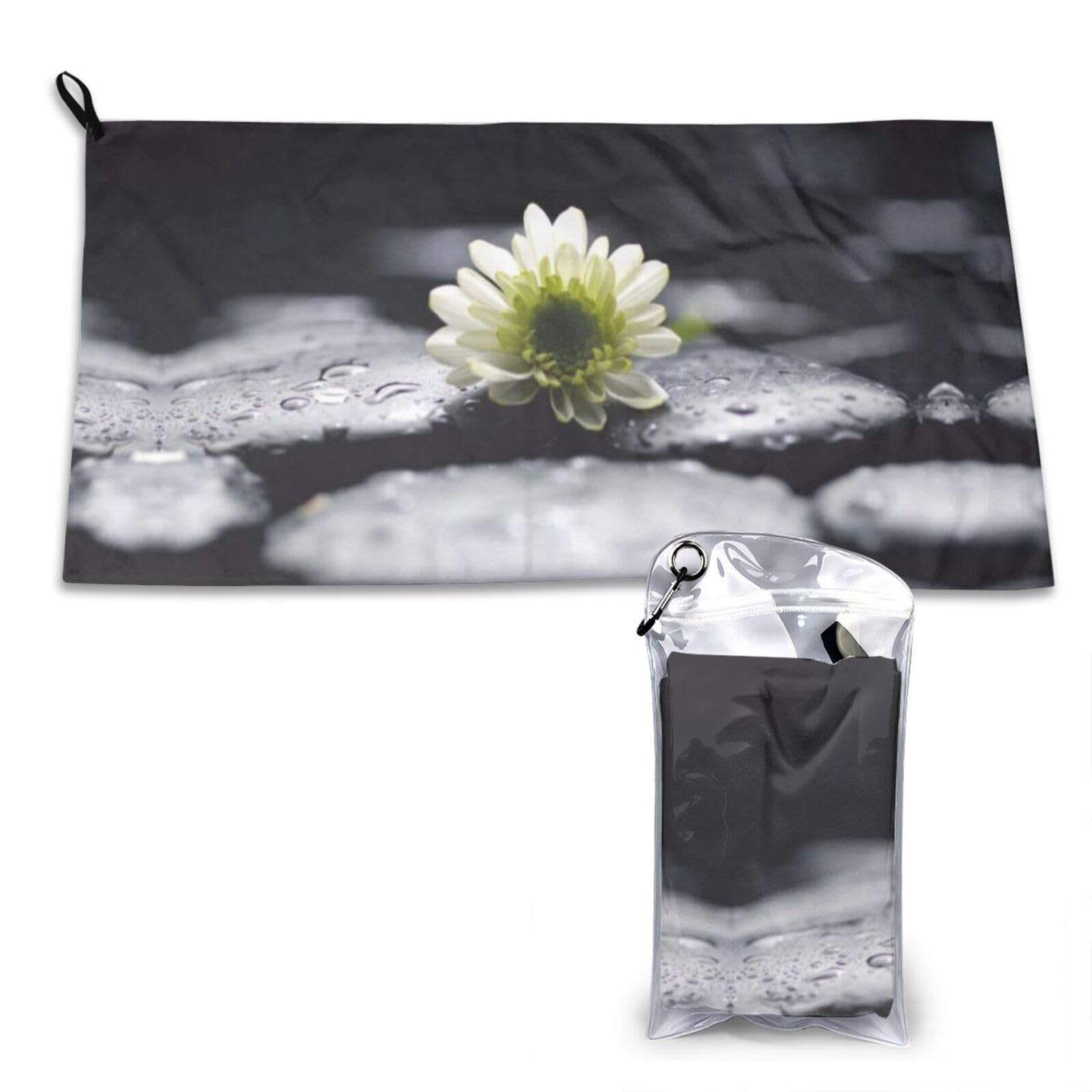 WXWJSHMGC Flower Print Cooling Towel, Gym Towel,Cooling Towels For Neck, Soft Breathable Travel Cool Towel,Sports Towels For Gym,Camping