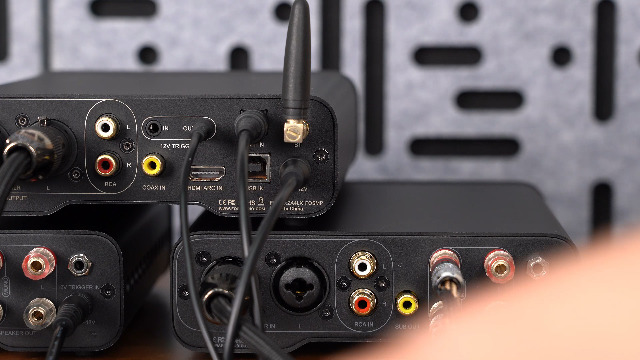 Image of Fosi Audio ZD3 Desktop DAC Preamp, Fully Balanced Digital to Analog Audio Converter with ES9039Q2M for Home Stereo Amplifier, Bluetooth /USB /Optical /Coax /TV HDMI ARC Input, XLR /RCA Output with Remote