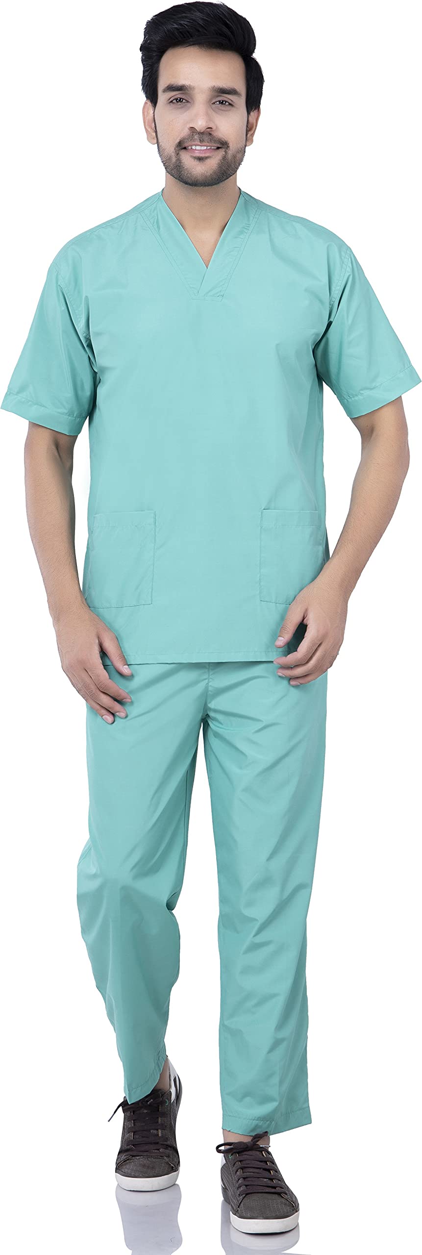 See full amazon price history chart for Badoli Collection Mens Hospital Scrub/Dress/Uniform/Suit - Ideal for Doctors, Nurses, Dentists and Healthcare Professionals(Mint Green L) Badoli Collection Mens Hospital Scrub/Dress/Uniform/Suit - Ideal for Doctors, Nurses, Dentists and Healthcare Professionals(Mint Green L) (B09DR8XFK1) Amazon Price History, Amazon Price Tracker