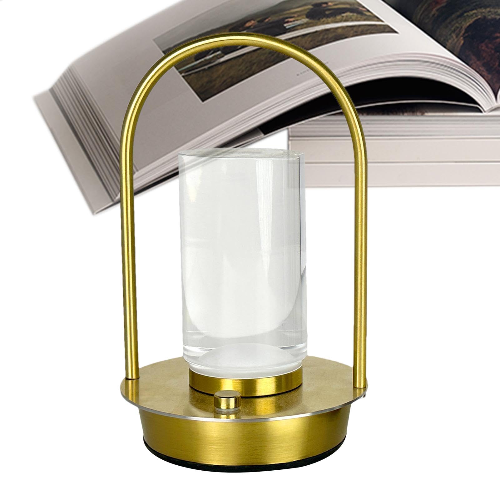 Lampe de bureau LED USB rechargeable intensité variable pour chevet - 8