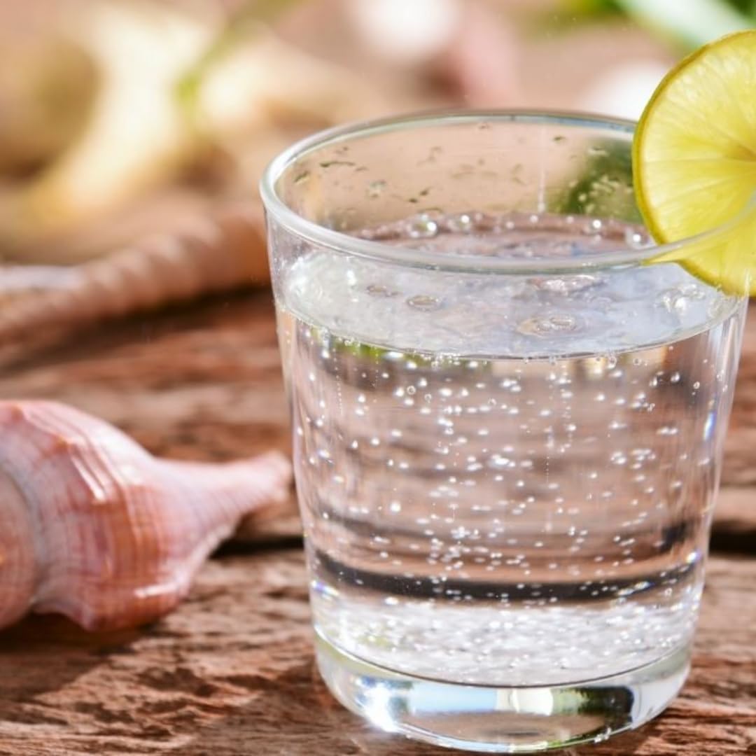 KIZILAY Natürliches Mineralwasser mit Zitronengeschmack, reichhaltiges Mineralwasser mit Bikarbonat und Natrium x 48 Flaschen mit pufai grocery