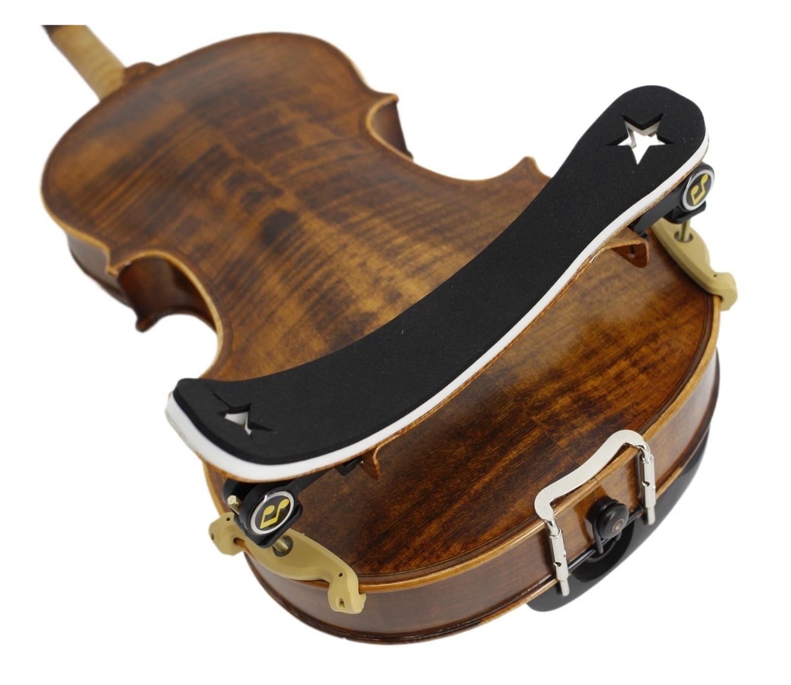 Poggiaspalla for violino 3/4-4/4 Poggiaspalla in alluminio for violino Accessori for strumenti a pizzico regolabili in altezza(Block)