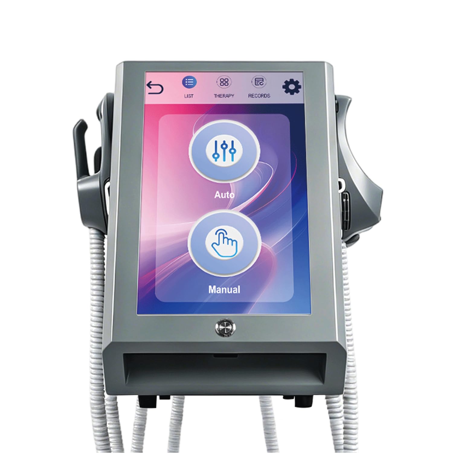 Körperpflegegerät mit 4 Griffen, Touch-Display, multifunktionales Schönheitsgerät für den Heim- und Salongebrauch, tragbare Körperpflege-Maschine