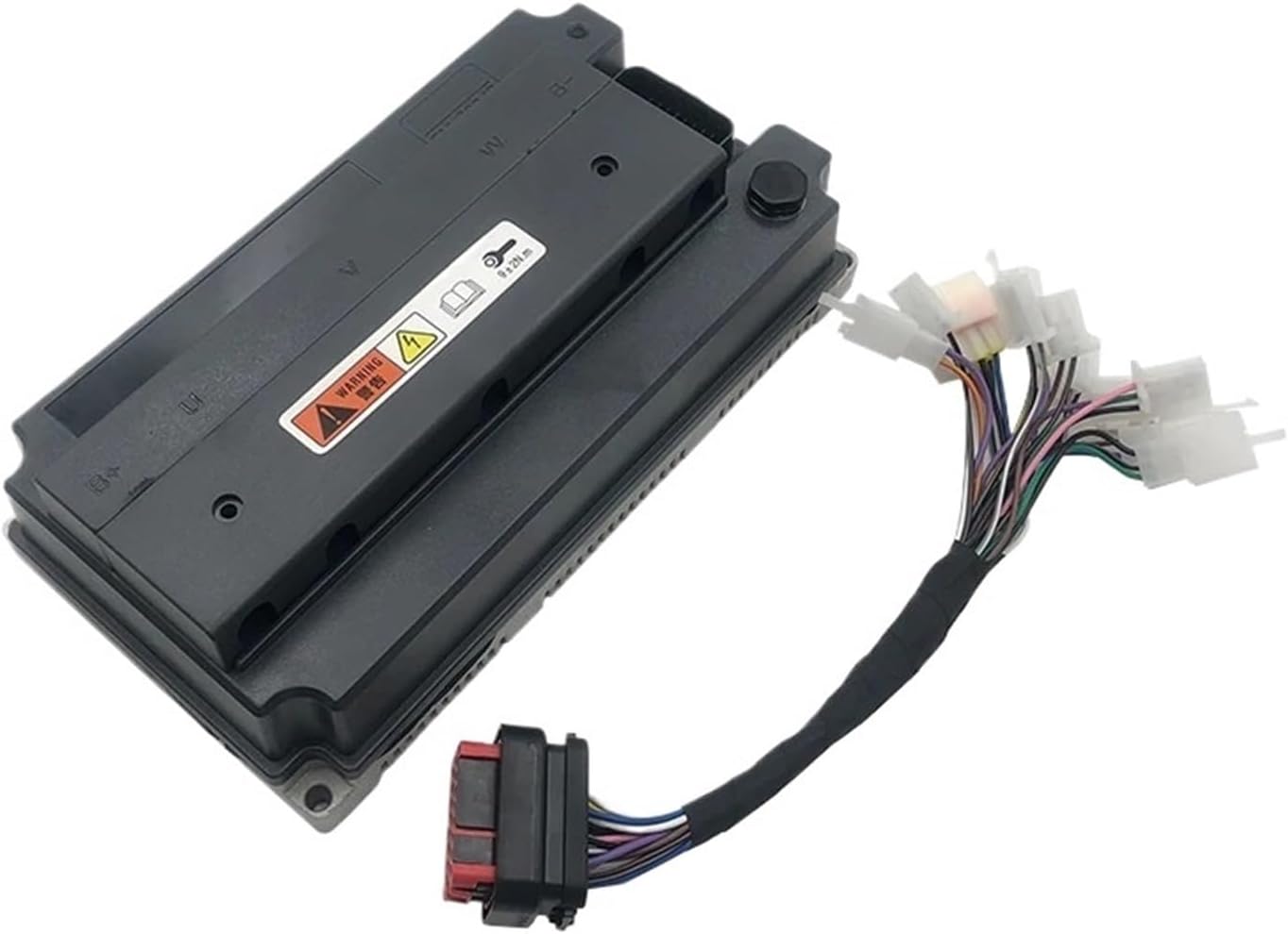 Mid Drive Motor QS138 4KW Mid-Drive PMSM Motor Kits with EM200/2 Controller Display Throttle for Dirtybike E-Motorcycle(Sprocket Version)