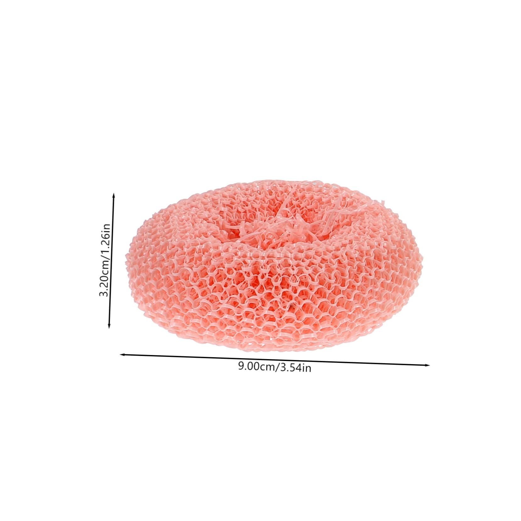 Alipis 10 Pack Dish Scrubbers Kitchen Scrub Pads Plastic Scrubbers for Dishes Scratch Resistant Scour Pads Random Color