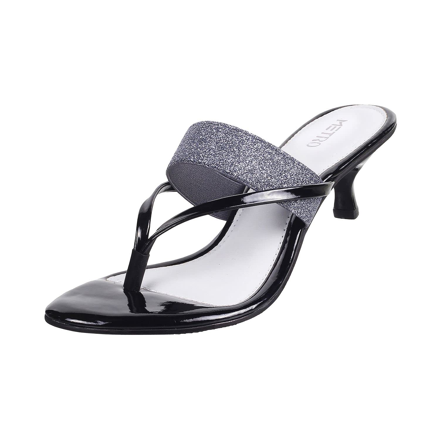 Metro Womens Synthetic Black Slip Ons (Size (3 UK (36 EU)) (B0BBLZJ2JM) Amazon Price History, Amazon Price Tracker