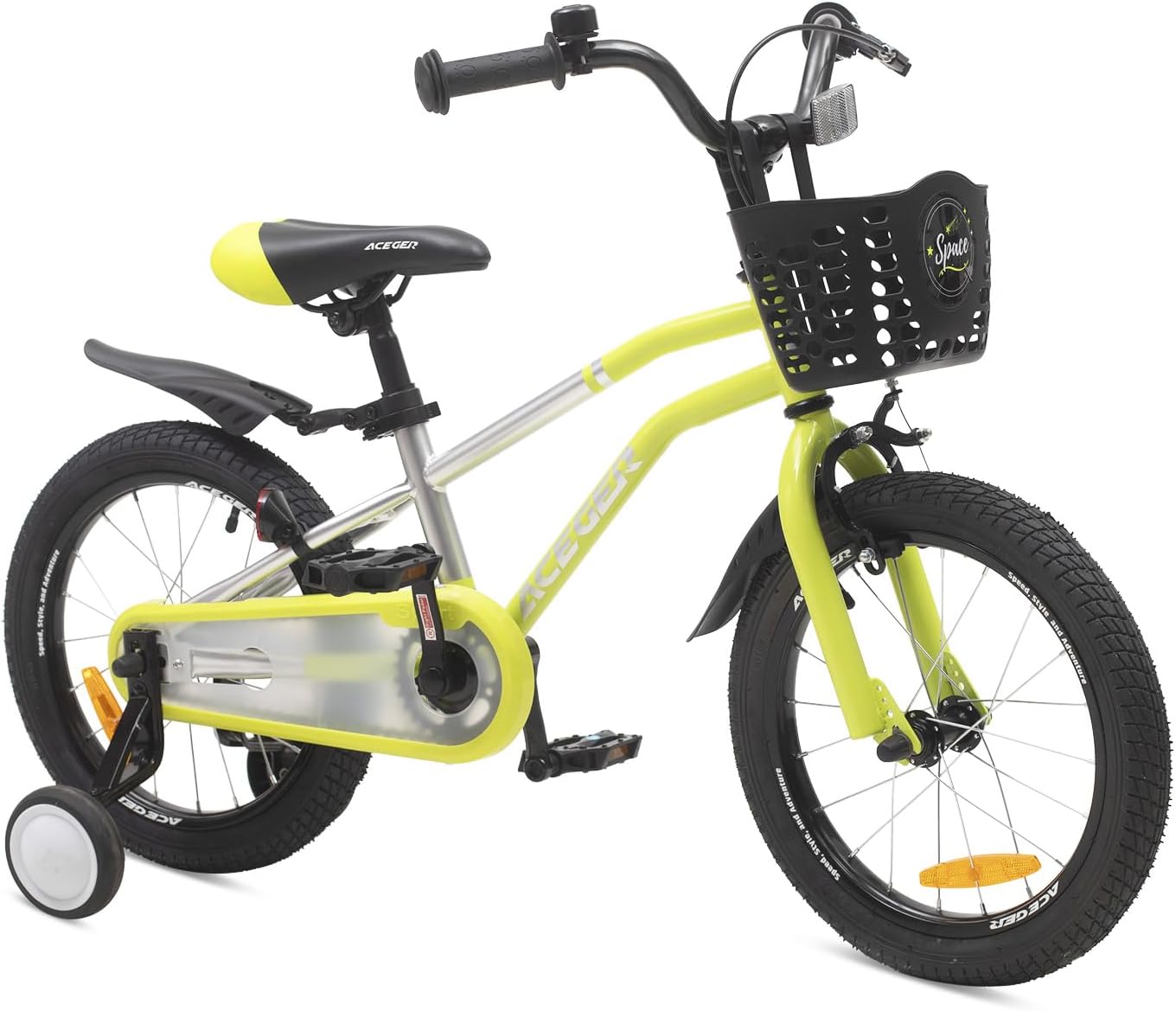 ACEGER Kids Bike for Ages 2-12 Years Old Boys Girls and Toddler, 12 14 16 18 Inch Children Bicycle with Training Wheels, 20 Inch Bike with Kickstand, Multiple Colors.