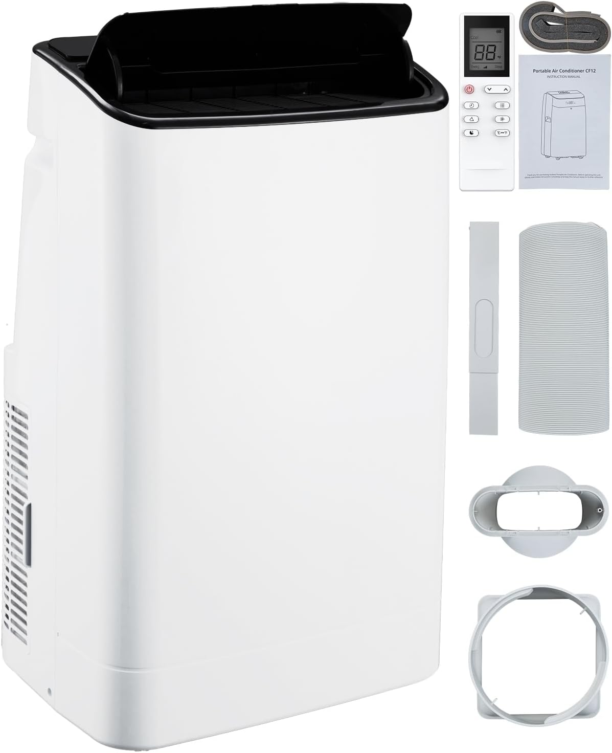 Amazon.com: Takywep 14,000 BTUs Portable Air Conditioner - Cools Up to ...