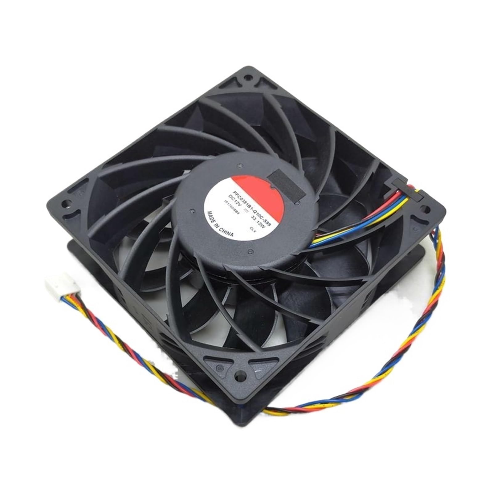 VDOQTLJT PFC0381B1-Q10C-S99 120mm 12cm Cooling Fan 12038 DC 12V Ball Bearing 4800RPM 120X120X38mm