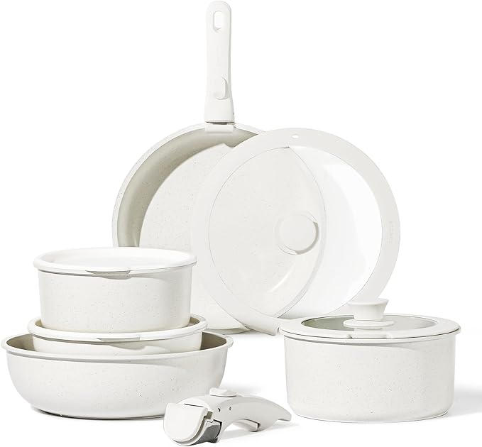 CAROTE 11pcs Pots and Pans Set&hellip;