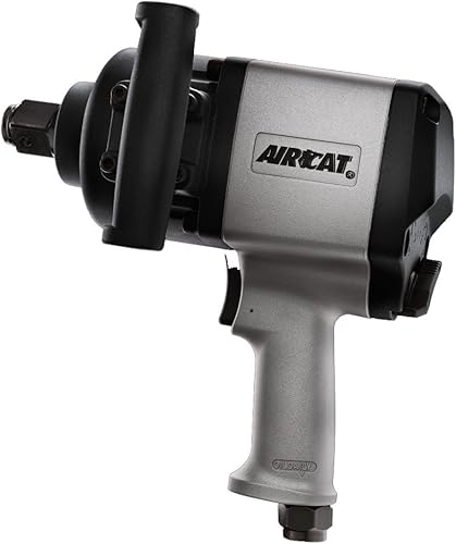 AIRCAT 1880-P Llave de impacto de aluminio con empuñadura de pistola de 1 pulgada