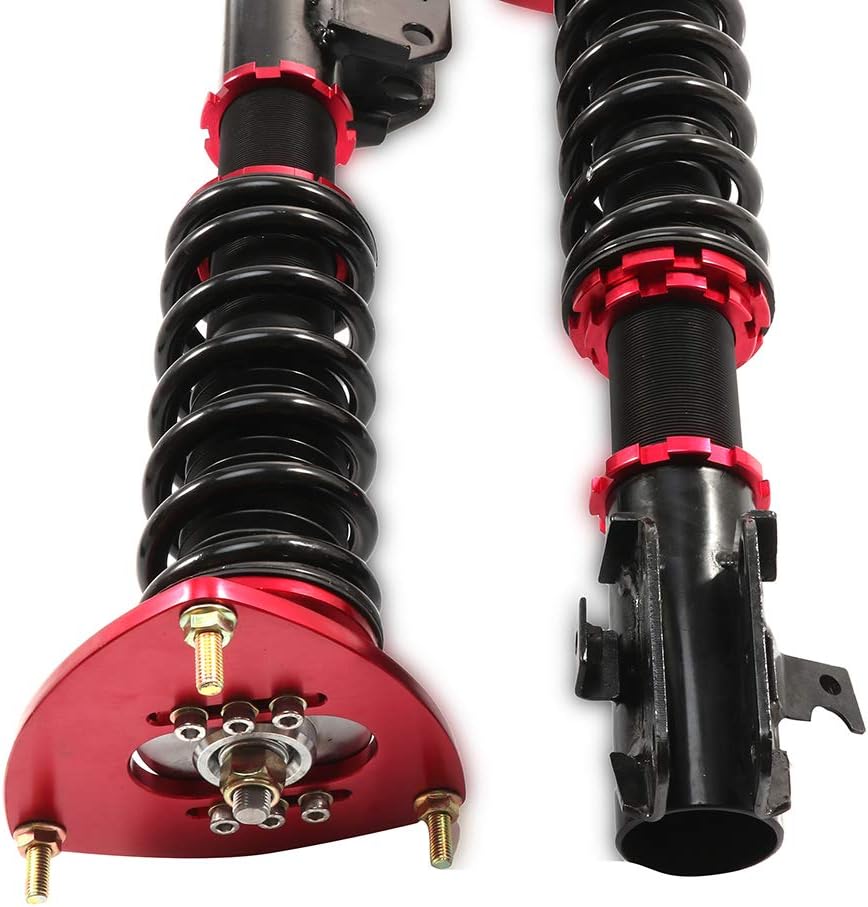 Adjustable Height Coilovers Struts Front And Rear Fit for 2008-2013 Impreza Coil Spring Over Shock (Set of 4)