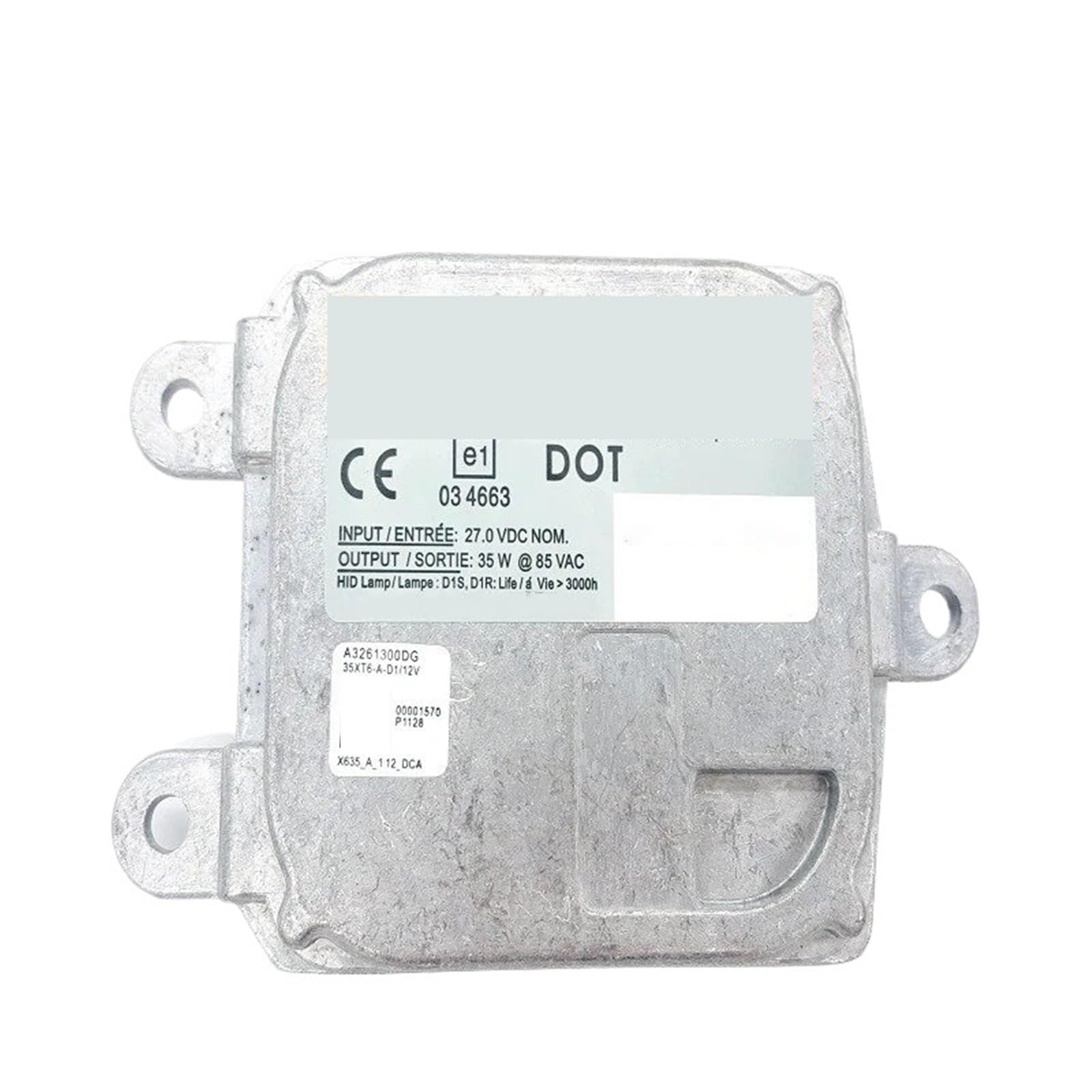 Jmolxuri 35Xt5-2-D1 12V Ballast Headlight Control Unit For Lincoln For Navigator 2003-2006 Oem D1s D1r Headlight Computer Xenon Electronic Ballast Module(35Xt5-2-D1 12V)